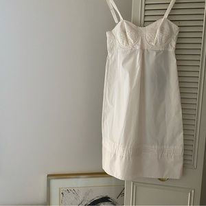 Marc by marc jacobs silk blend ivory dress size 4